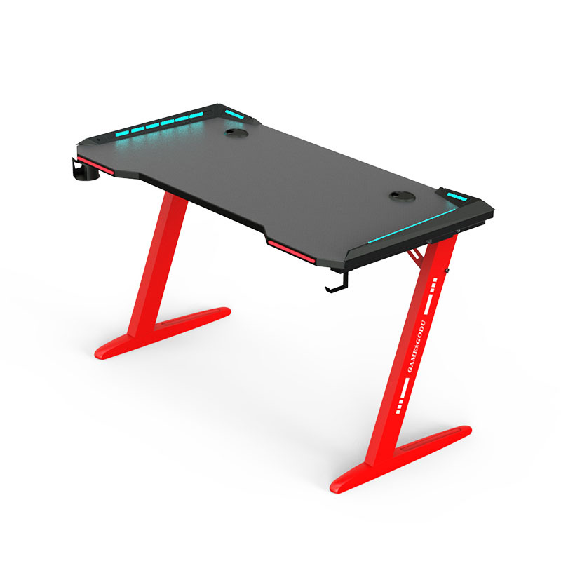Горячая Распродажа, мебель для дома, компьютерная игровая RGB светодиодная подсветка, компьютерный игровой стол, стул, стол