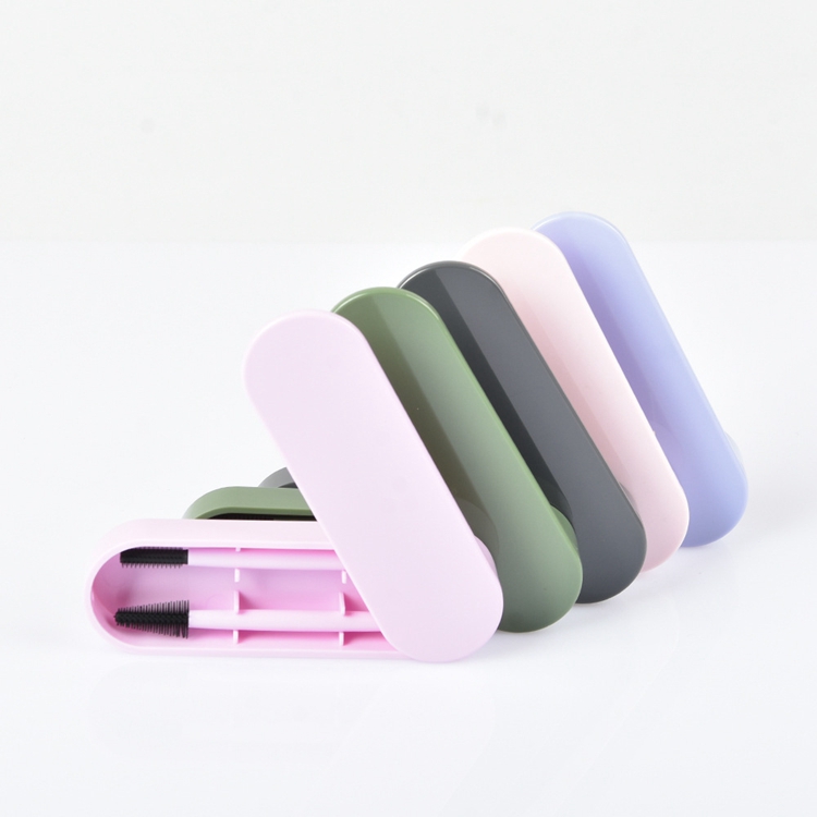 Wholesale lash mini silicon lash cleaner brush Reusable Eyebrow Silicone Eyelash Makeup Brush Mascara Wands