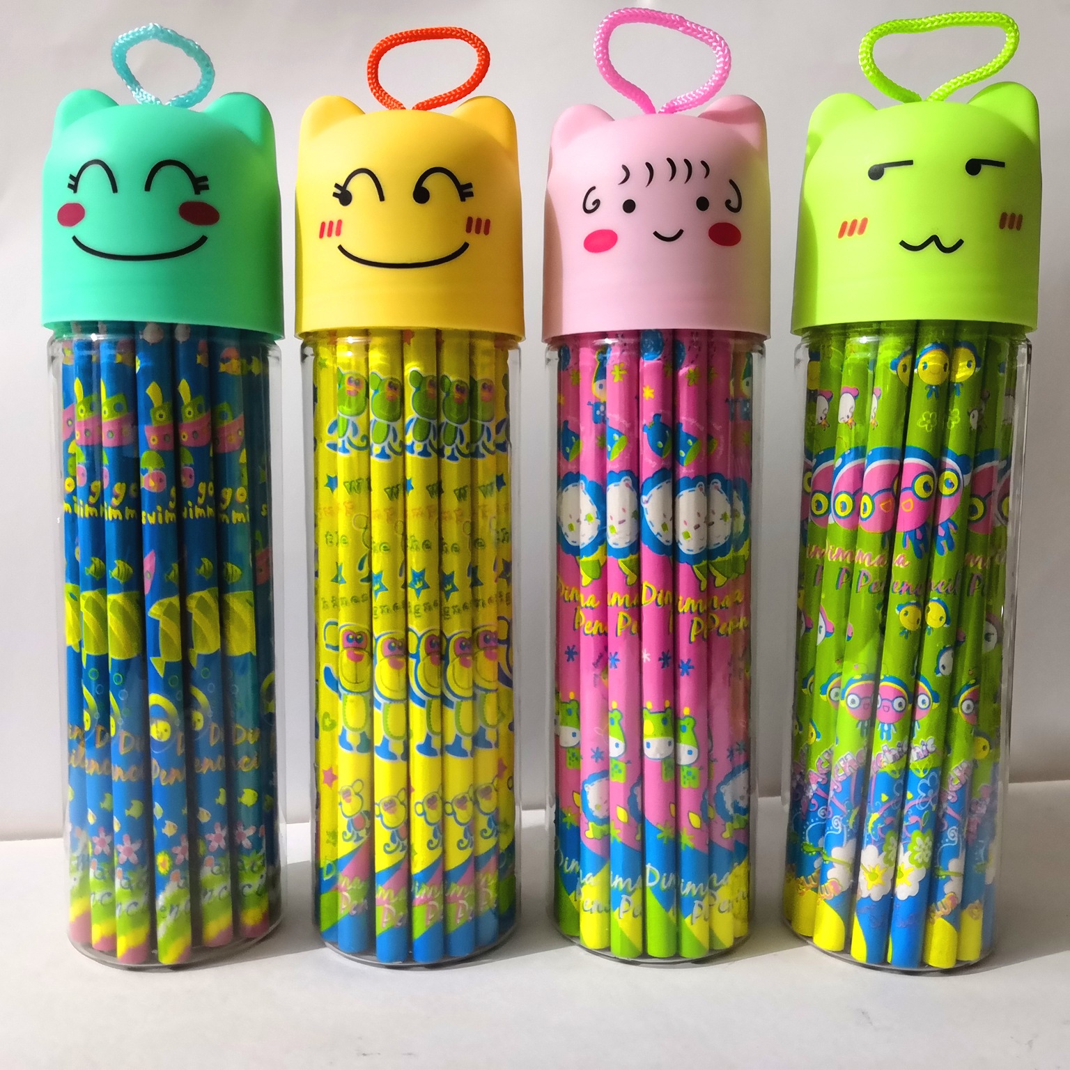 Wholesale Back to school cheap price custom wood gift pencil 7 inch lead hexagonal round Triangle Bucket pencil with eraser