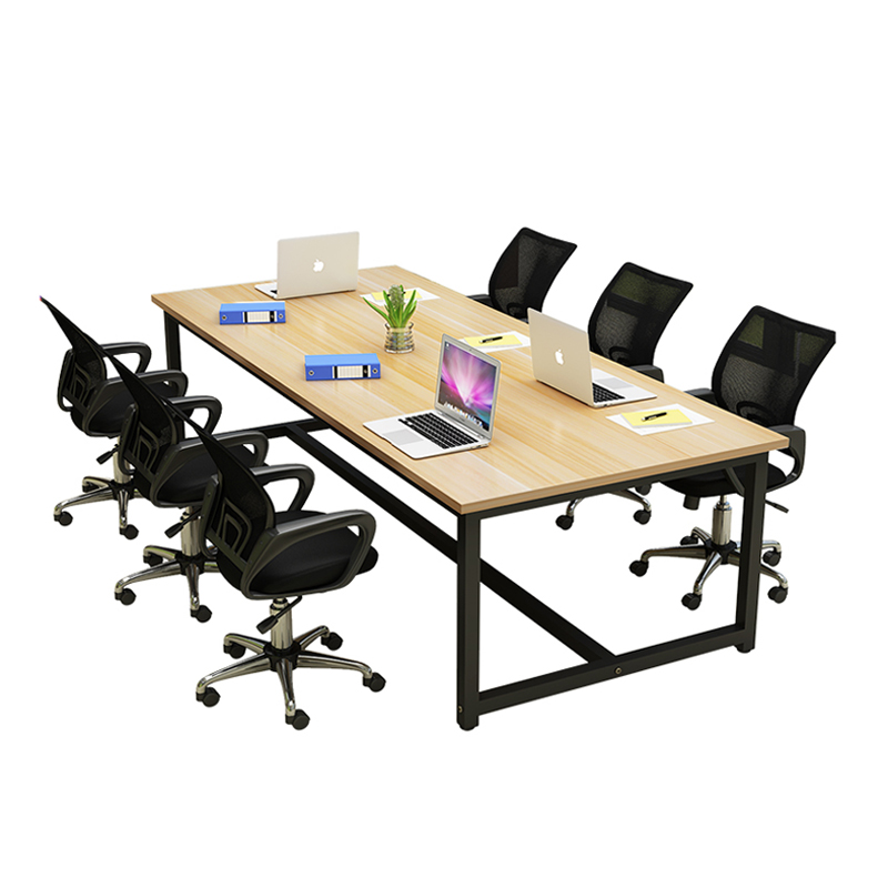 good quality steel wooden conference room table meeting long desk