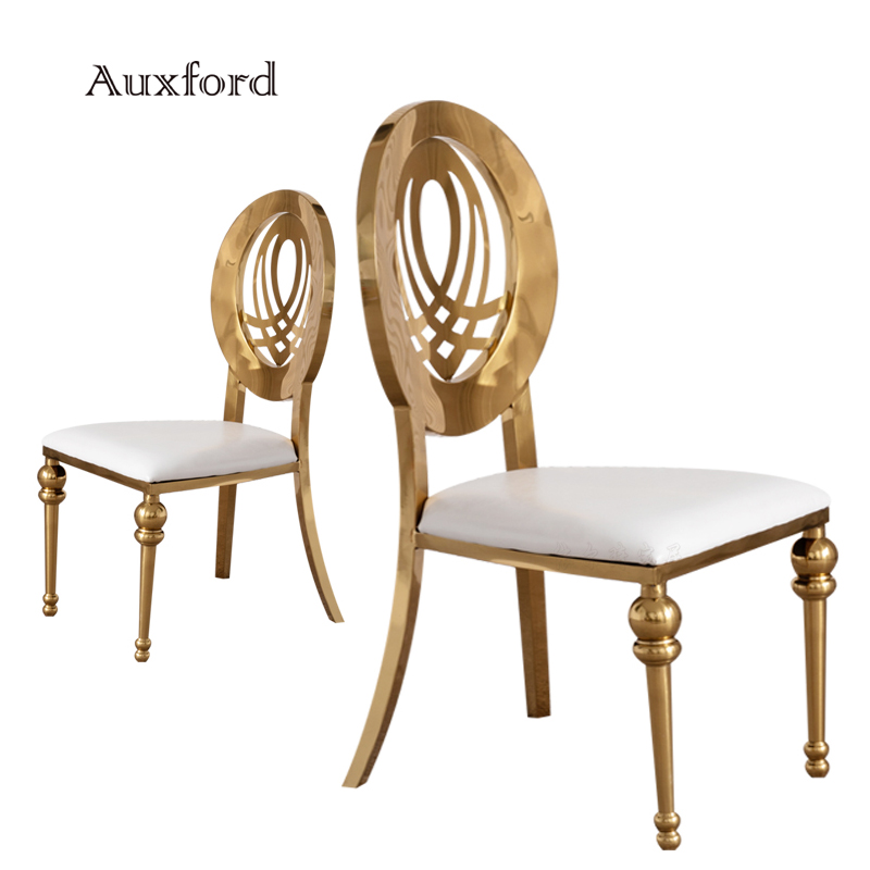 Wholesale Stainless Steel Chair Modern Superior  Dining Chair For Weddings And Banque