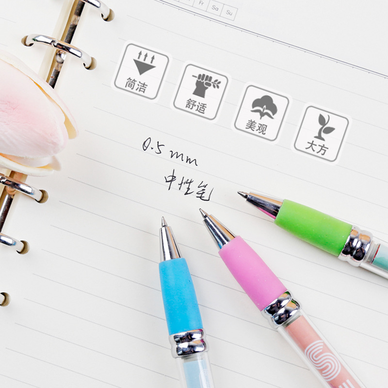 Bts cartoon black neuter pen school supplies same kind of thing
