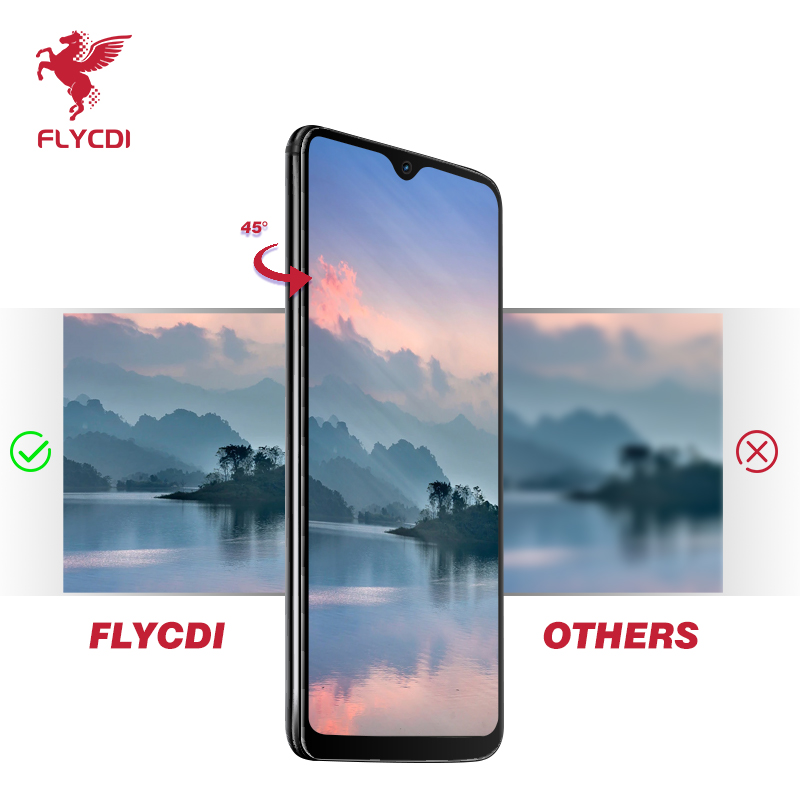 Мобильный телефон Flycdi, ЖК-экран для Samsung A20 с рамкой, экран для замены сотового телефона