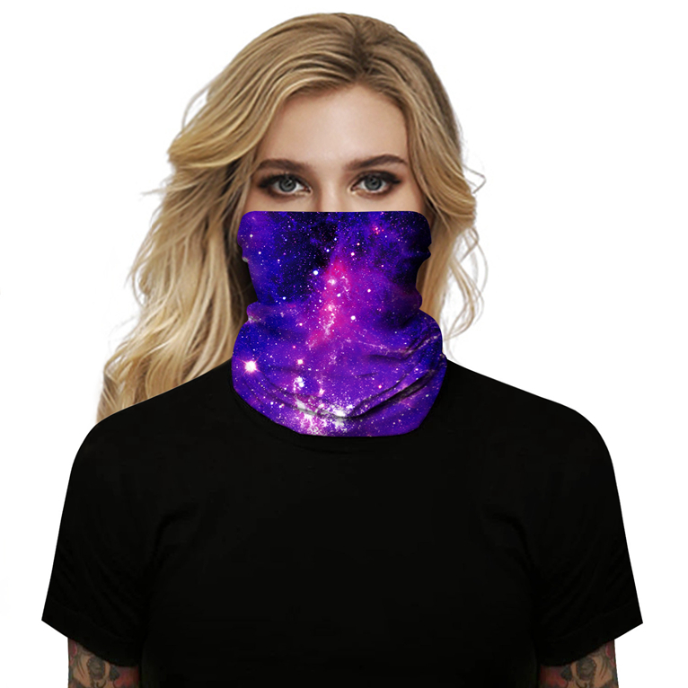 Neck Gaiter Face Shield Reusable, Cloth Face Washable Bandana, Sun Dust Protection Cover