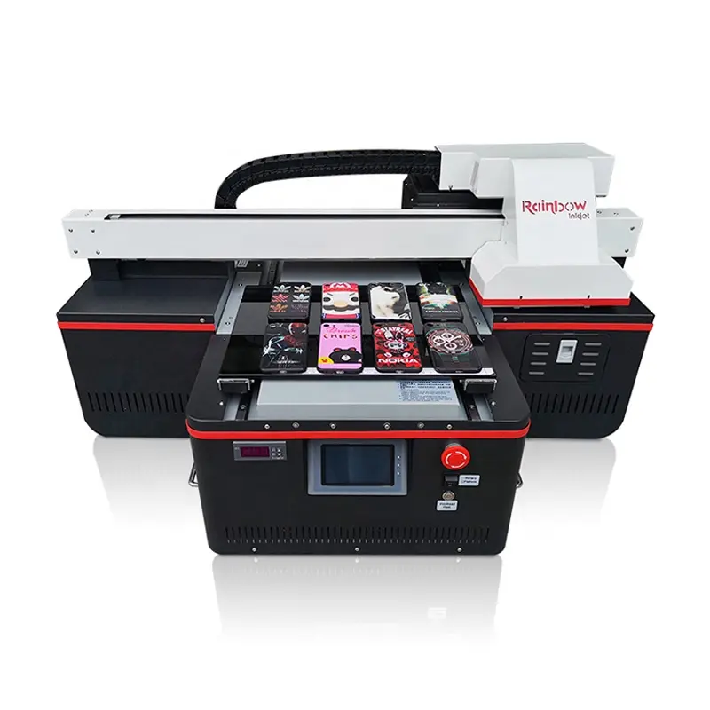 Uv Inkjet Printer Rainbow Newest A3 A2 UV Inkjet Digital Printers For Printing On Phone Case