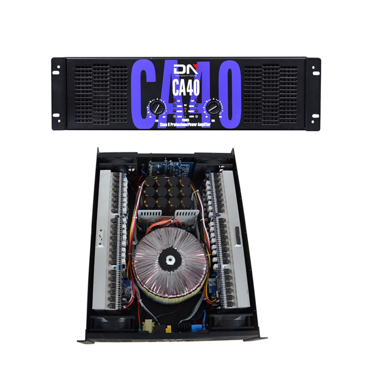 CA40 2 H типа канала 3U 2200w 2750w 2850w2950w 3050w auja аудио адрес профессиональные механизированные двухканальный усилитель