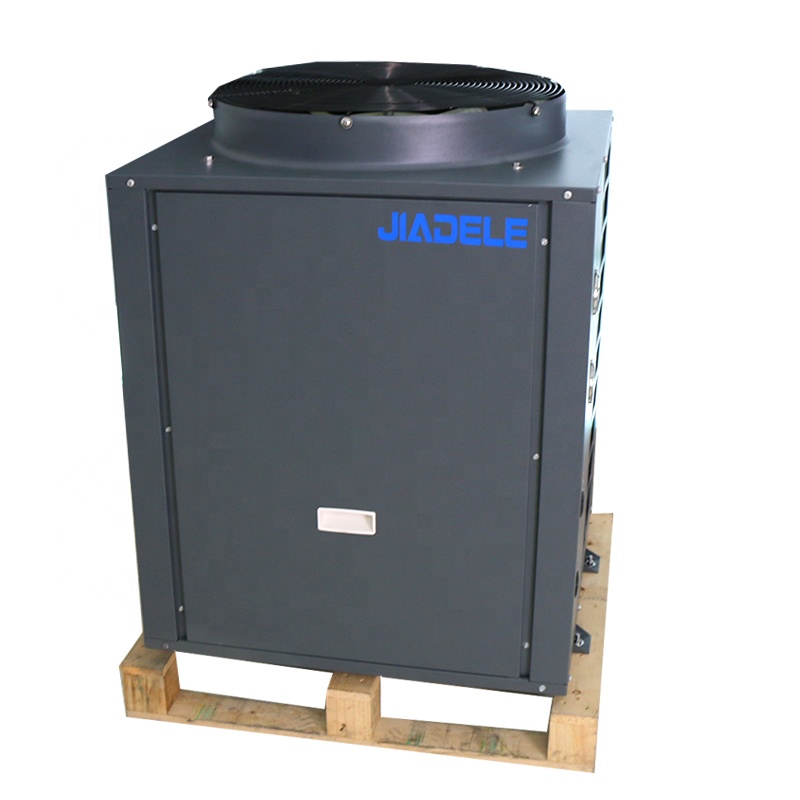 JIADELE Air Source Commercial Air To Water Digital Inverter swimming pool Heat Pump water heater Ground 100 m3 pool heater