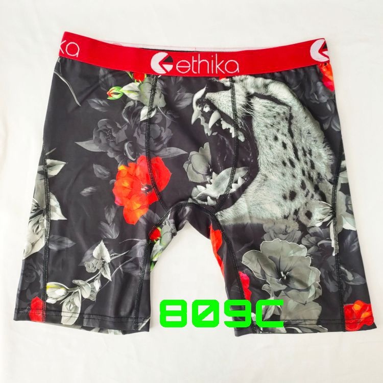 Новое поступление ethika, мужское нижнее белье, розовое с леопардовым принтом для девочек нижнее белье из дышащего полиестра, мужское нижнее бельё, мужские трусы-боксеры