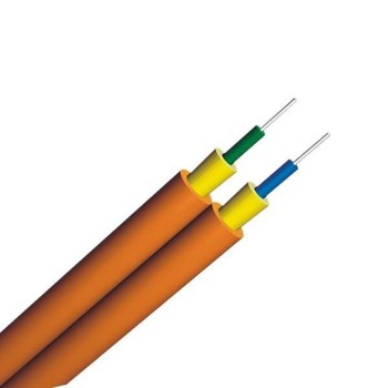Пластиковый волоконно-оптический кабель 1 км Цена Съемник волокна 2 ядра ftth Оптический Кабель падения волоконно-оптический кабель