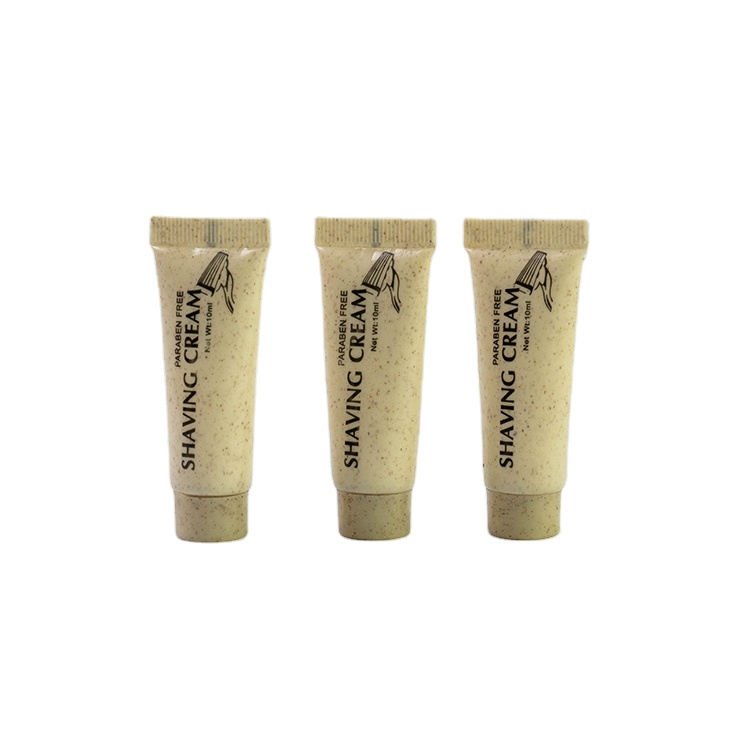 Wholesale private label organic 10ml men hotel shaving cream for hydrating and soothing