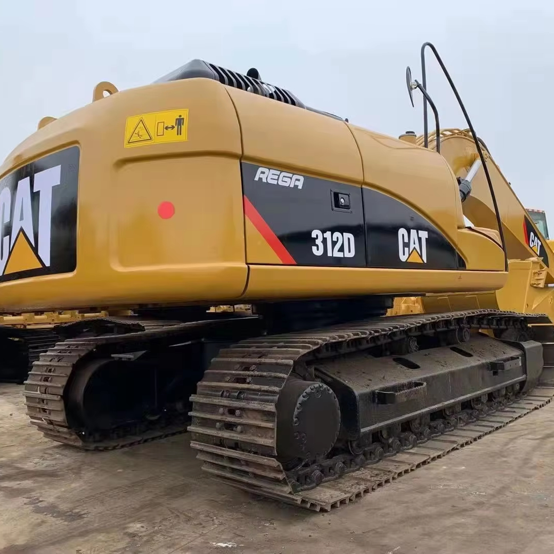 12 ton Used CAT 312D 312D2 313 Caterpillar Crawler Hydraulic Excavator with good quality and nice working condition in stock