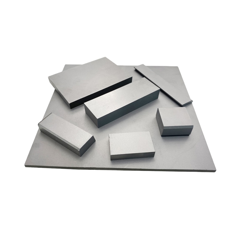 Customizing tungsten carbide plates flat bar blank