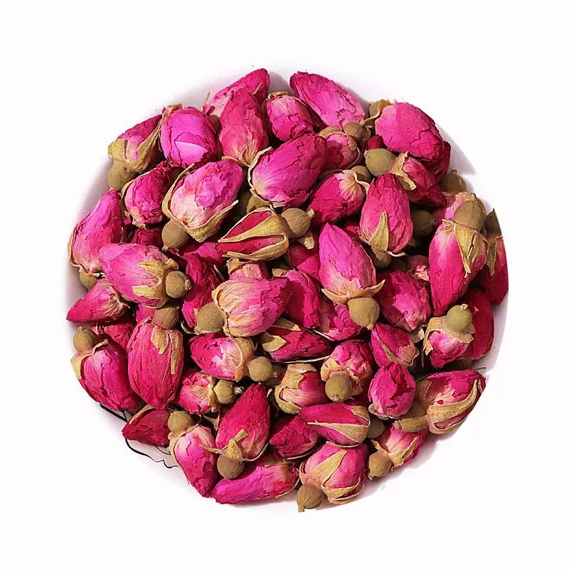 Best France Rose Bud Loose Leaf Tea,Pink Dried Rose Health Tea French Rose Herbal Tea