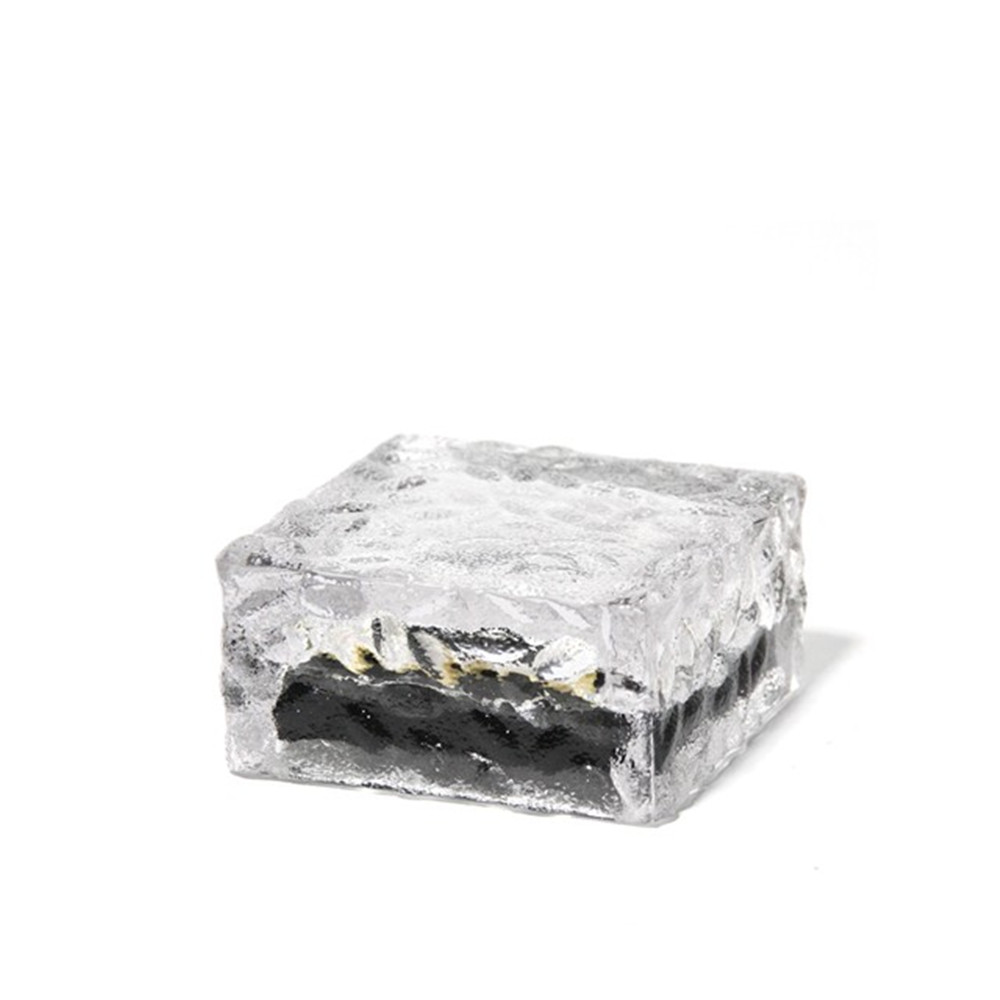Dropshipping Service Waterproof IP68 Led Decorative Paving Brick Light Solar Powered For Outdoor Pathway Driveway Backyard