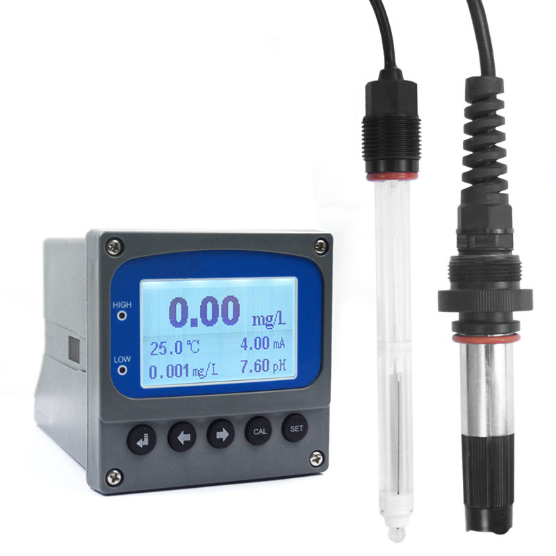 Water Treatment System Online 0-20mg/L Residual Water Quality Sensor with Free Chlorine Sensor Probe