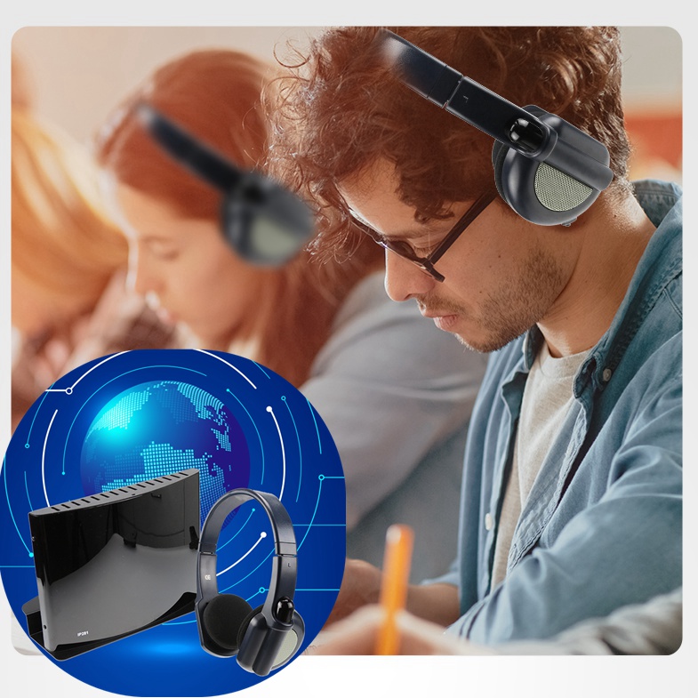 Arkon двухканальная ИК Беспроводная система одновременного интерпретации, система конференц-связи, оборудование для конференций, тофл