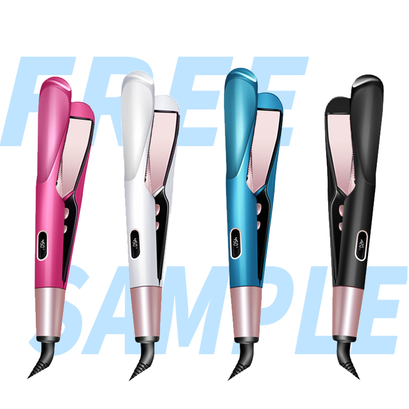 AIWO Fast Dispatch Household 2 In 1 Hair Straightening And Curling Iron Multifunctional Electr Hair Comb Straightener