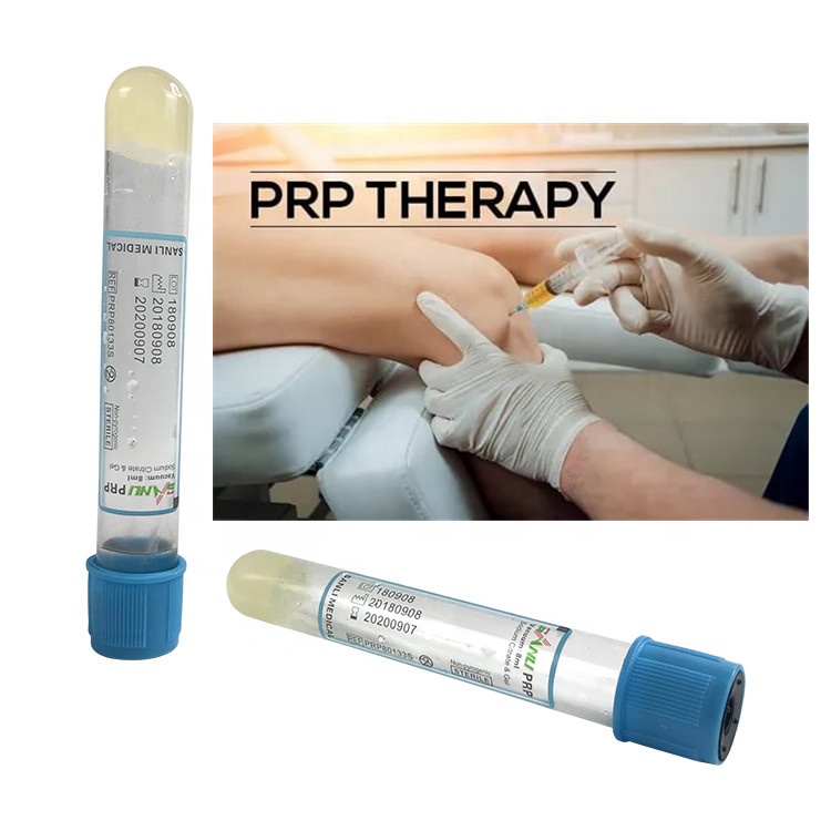 Заводская PRP трубка ACD + гелевая вакуумная трубка для сбора крови, плазма для богатых тромбоцов OBM