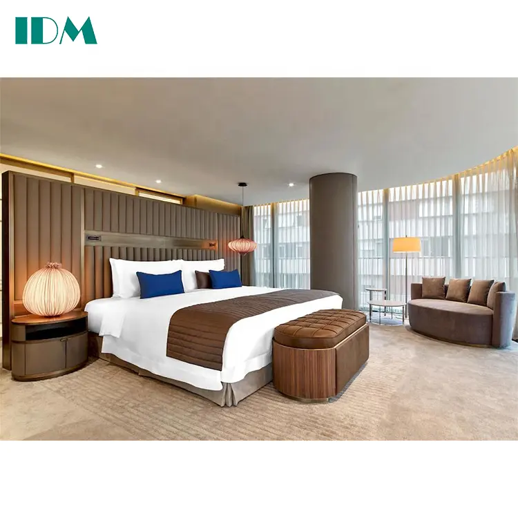 2022 Foshan Factory Modern 5 Star Hotel Bed Room Furniture Bedroom Sets