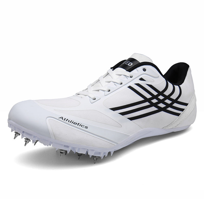 Fashion Direct Factory OEM Track and Field Men Women Training Athletic Shoes Professional Running Race Jumping Soft Spike Shoes