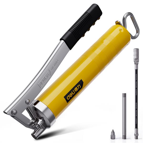 Deli DL2602 Hand Tools Unique Inner Seal Design High Strength Grease Gun