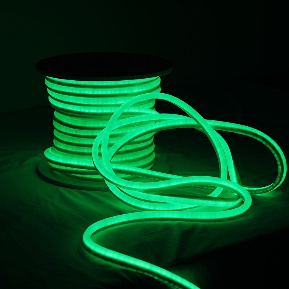 DIP green neon light flex led neon light decoration