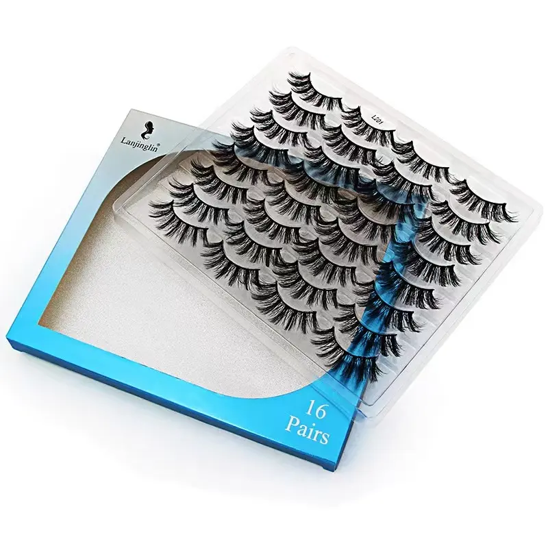 Wholesale Private Label Eye Lashes 5d Mink False Strip Eyelashes With Customized Packaging Own Brand Box