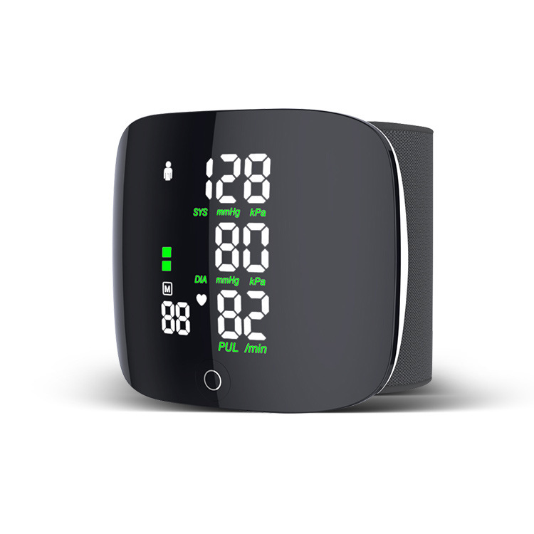 Wholesale Blood Pressure Monitor Wrist Rechargeable Aneroid Household Medical Sphygmomanometer Accurate Digital