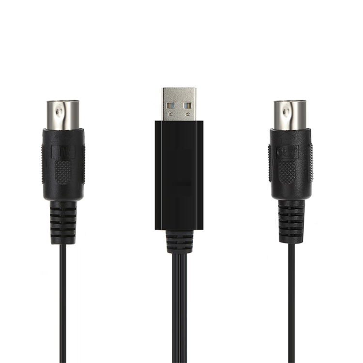 Midi кабель для usb для компьютера мультимедиа