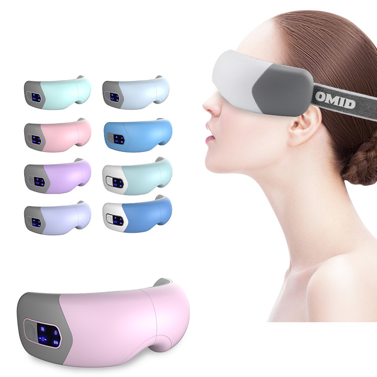 Eye Care Intelligent Electric Eye Massager with Heat Wireless Vibration Eyes Music Massager