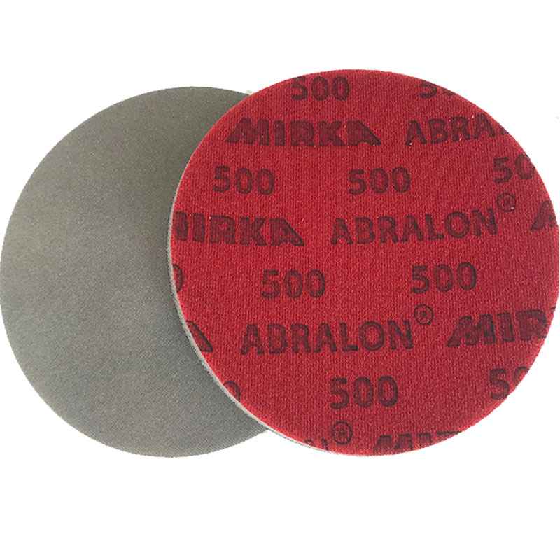Mirka 6-дюймовый диск из тонкого дорожный губка наждачная бумага, 500-4000 сетка шлифовальная пневматическая шлифовальная высокой спинкой байки