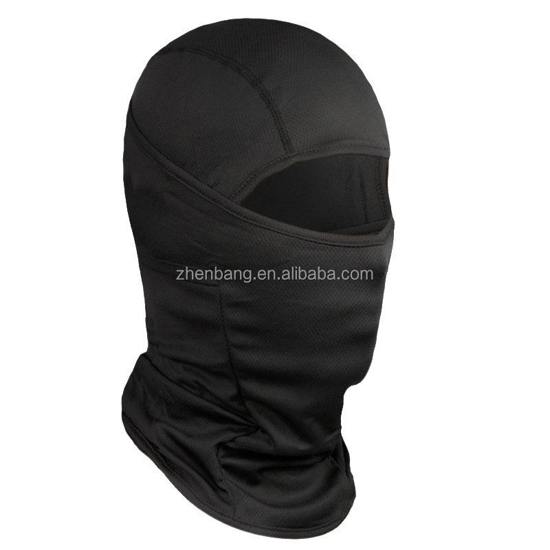 Wholesale high qualtity Custom logo face mask Knit Full Face Cover Ski Mask 1 hole balaclava cap hat