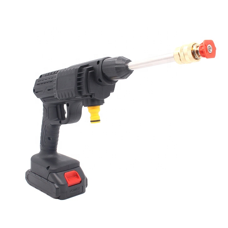 JSPERFECT portable 5m hose high pressure washer gun cordless car washer