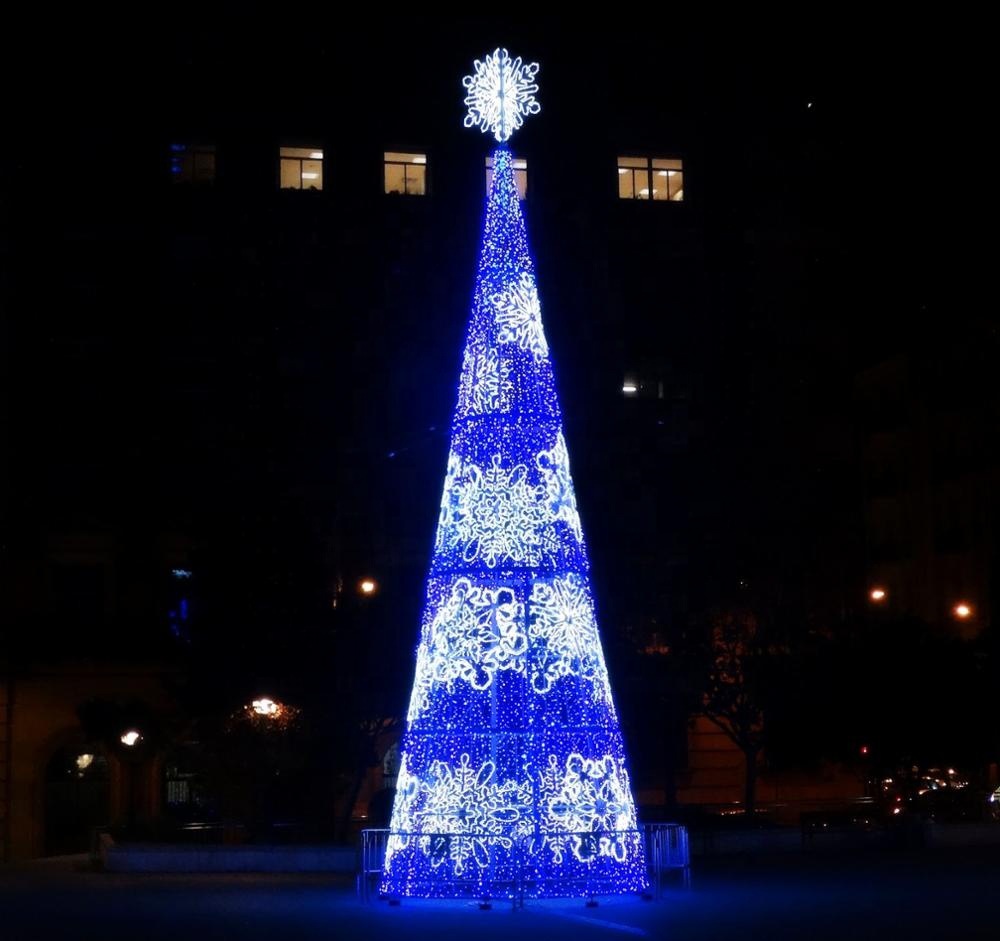 2021 Christmas decoration led rope light motif lighting led fountain string light