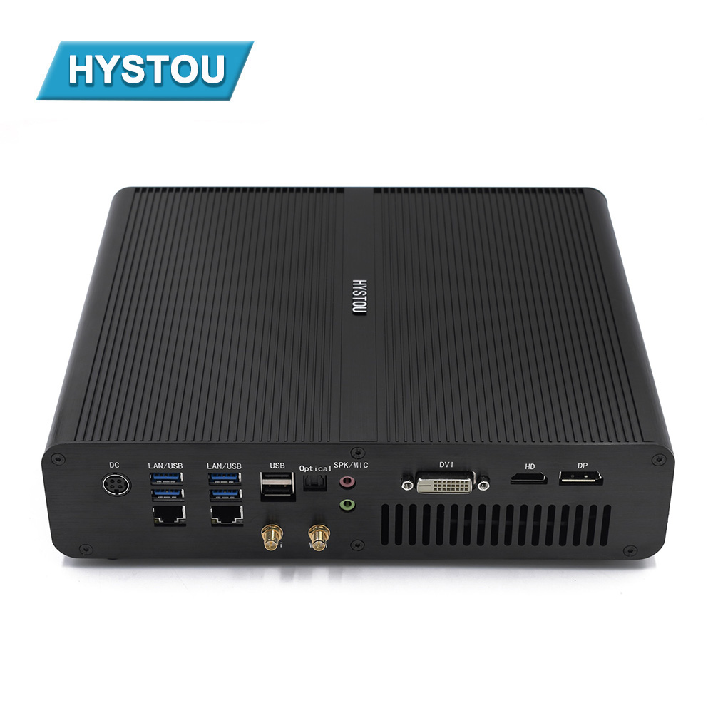 Игровой мини-ПК Hystou, Intel Core i7 7920HQ N. Envy GeForce GTX1650, 4 Гб, игровой настольный компьютер, Win10, 4K, независимая графика