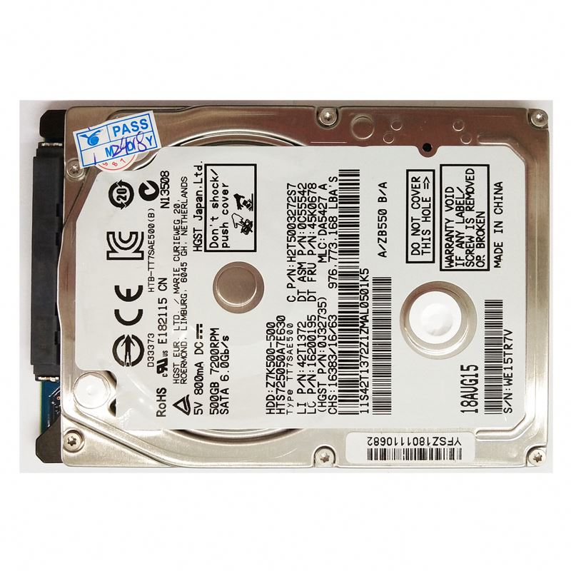 St8000dm004.5 дюймов 500 г 7200 FIPS HDD DT FRU жёсткие диски Восстановленный сервер hdd