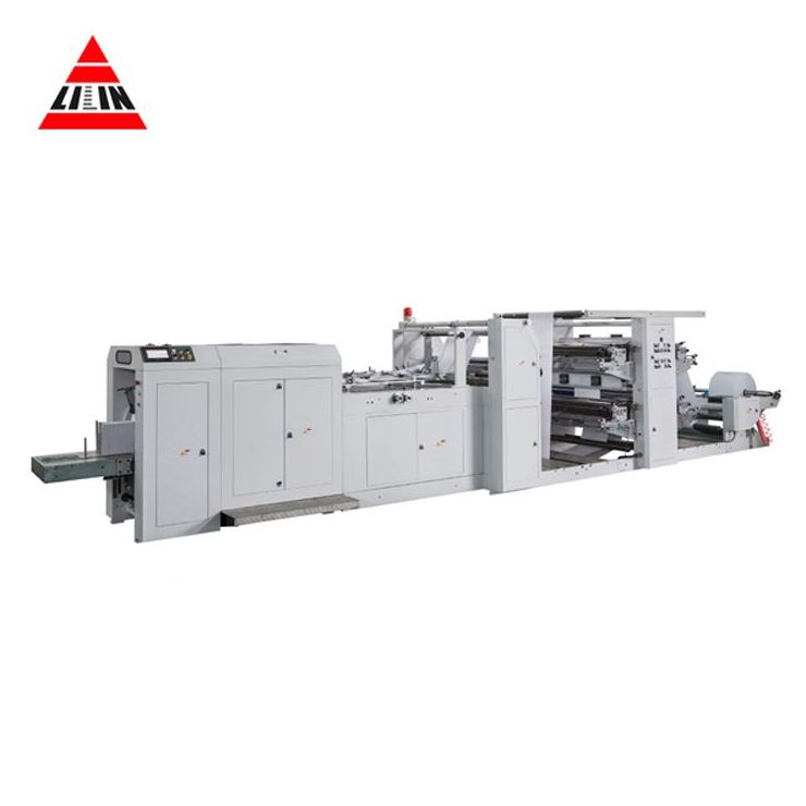 China Good LSD-700+LST21100 Automatic High Speed Flexo Printing Paper Bag Making Machine