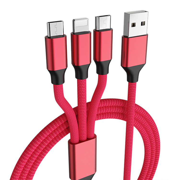 3 в 1, usb-кабель для передачи данных и зарядки