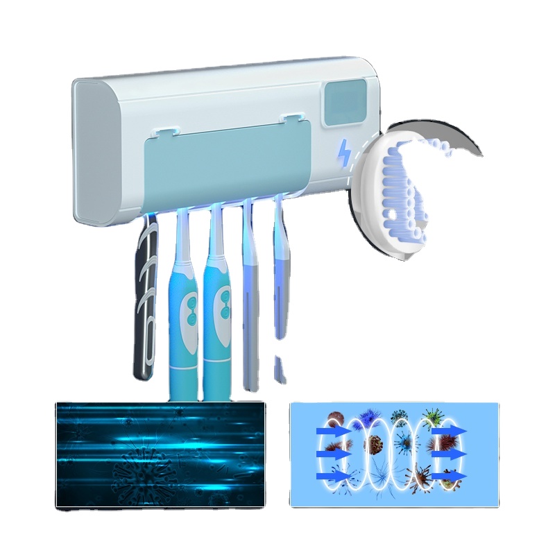 Недорогой настенный держатель для зубных щёток с USB-зарядкой, 2020