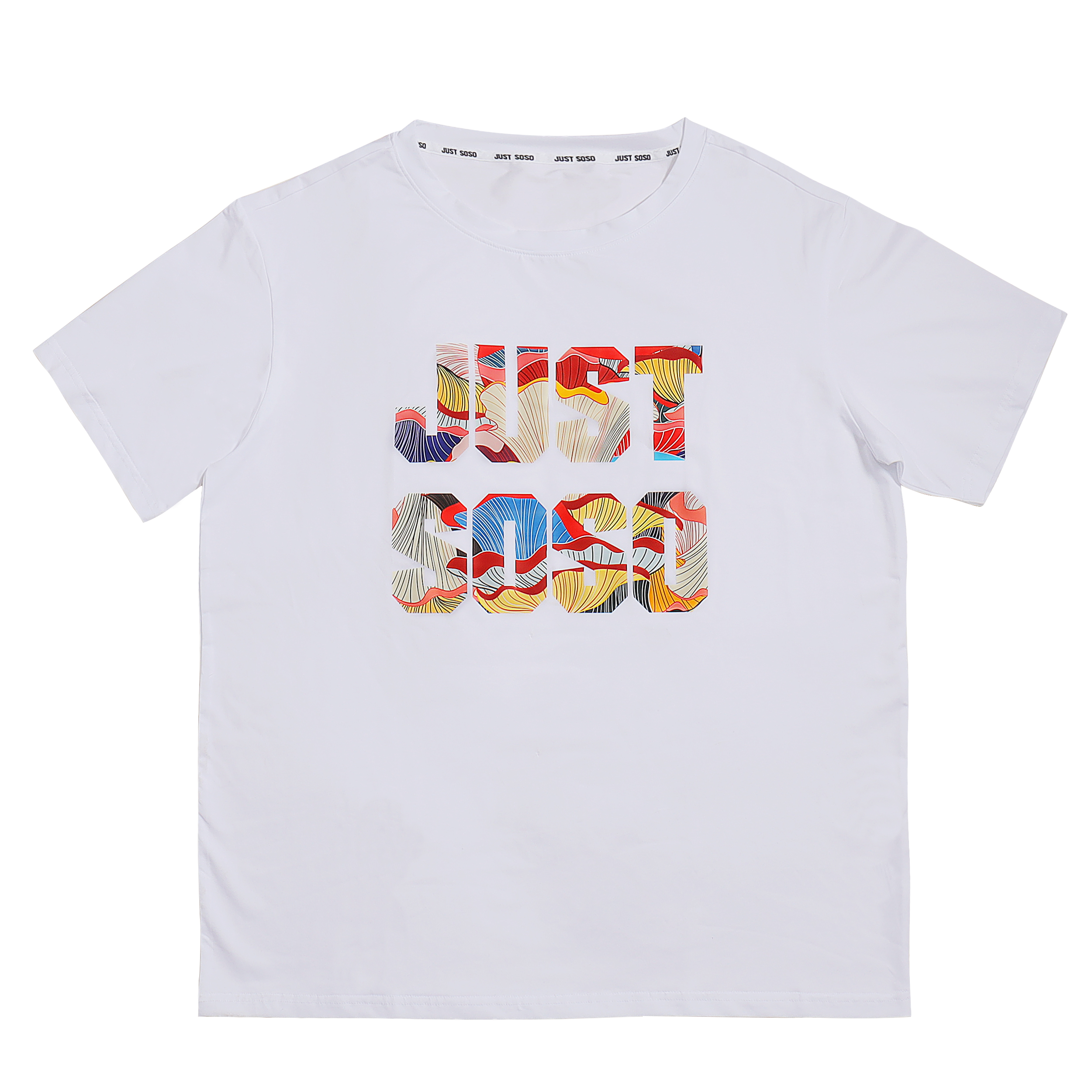 Amazons top sellers Fashion trendy street Women's T-Shirts JUST SO SO print short sleeved O Neck graphic t shirts for women