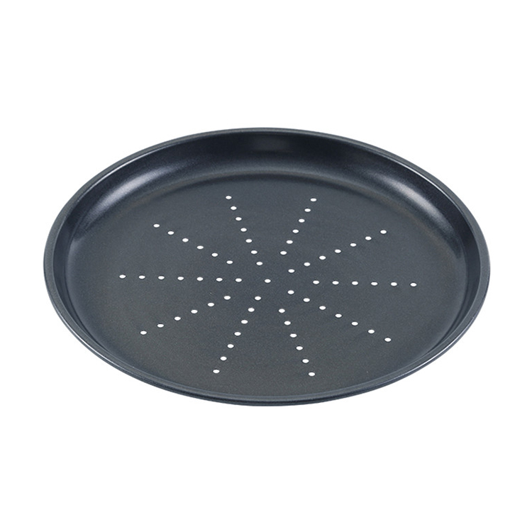 Non-Stick 9Inch Scratch Resistant Pizza Baking Pan Pizza Making Thickened Non-Stick Baking Tray