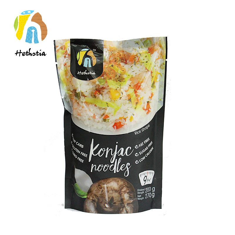 Instant Konjac Rice Private Label Gluten Free Rice