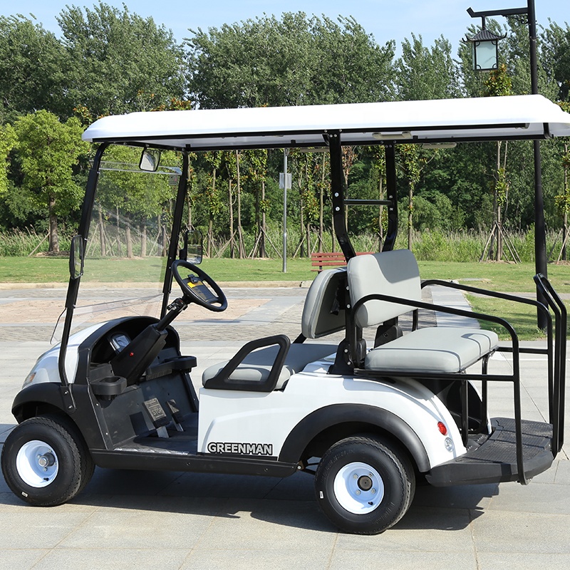Factory price 2+2 person electric golf cart with 4 wheel
