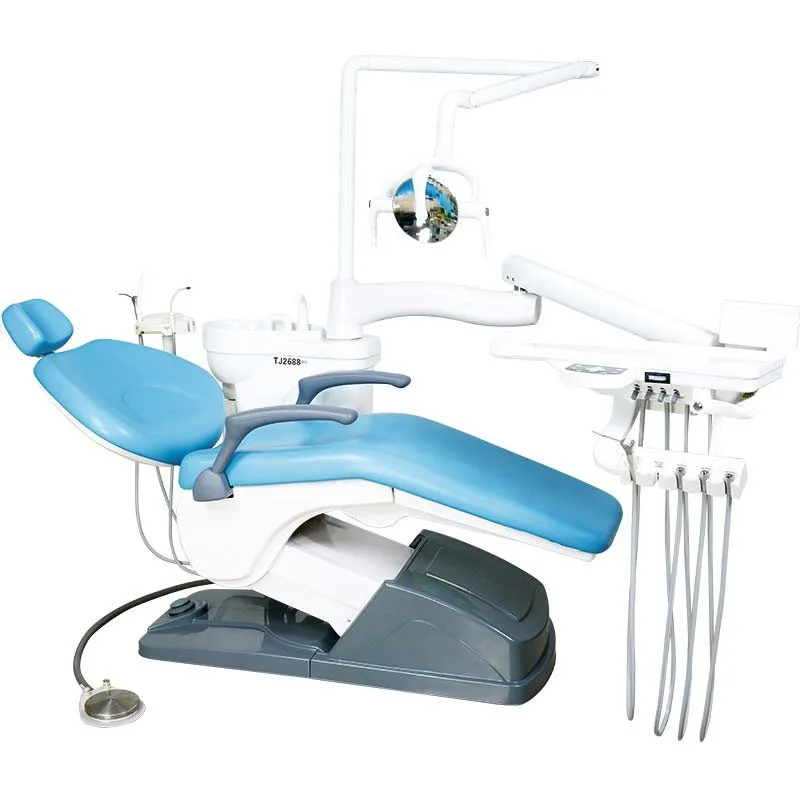 One-Piece Electric Dental Chair for Comprehensive Therapy Medical Teeth Cleaning Tool with Oral Comprehensive Table