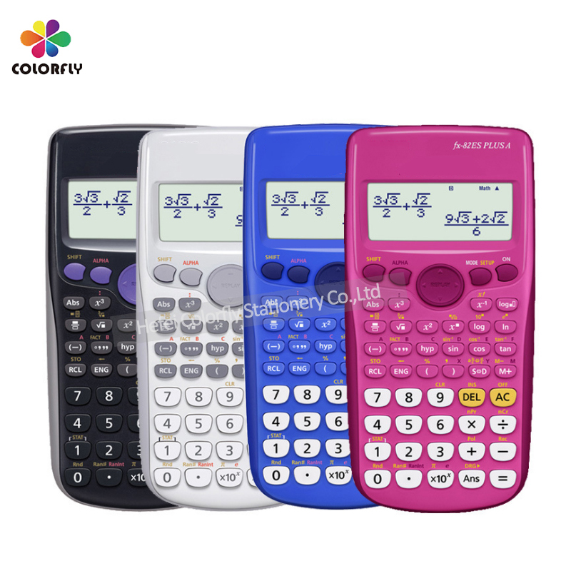 Цена по прейскуранту завода высокое качество дисплей 252 функция Calculadora 82ES Плюс Научный калькулятор