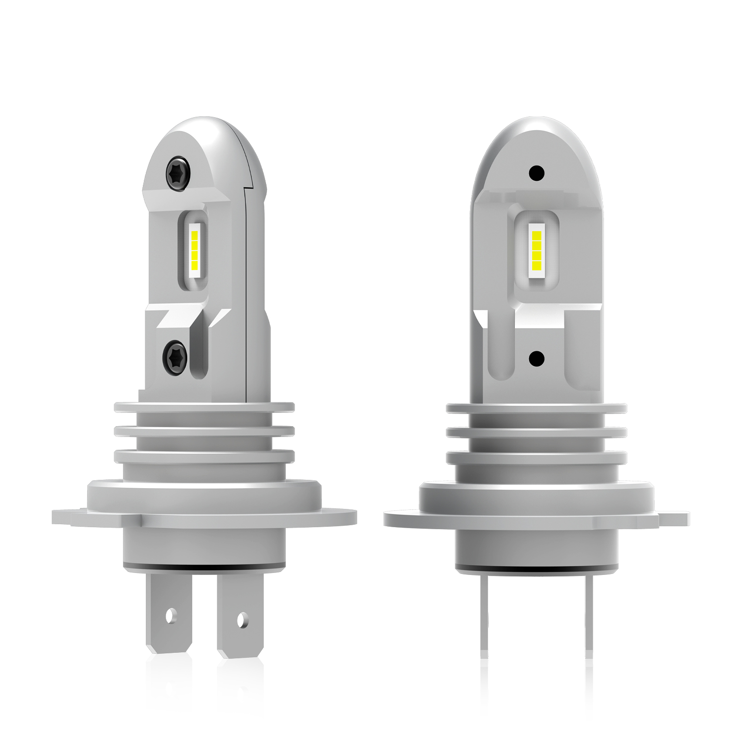 Minisize H7 Car LED Bulb All In One 15.5w 1800Lm Super Bright H8 H1 H11 9005 9006 Conversion Kit LED Headlight Bulbs