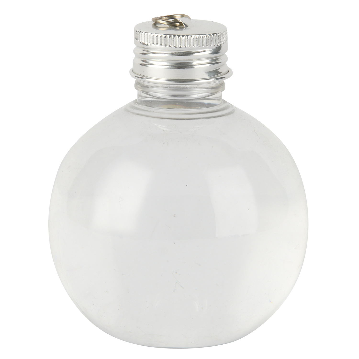 50ml ball shape PET plastic milk water juice bottl Christmas tree decorations, eye-catching, stylish and cute decorations