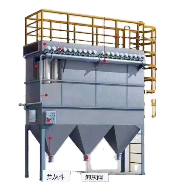 china industrial dust cyclone separator remover drill boiler baghouse jet filter machine bag-type sandblast dust collector