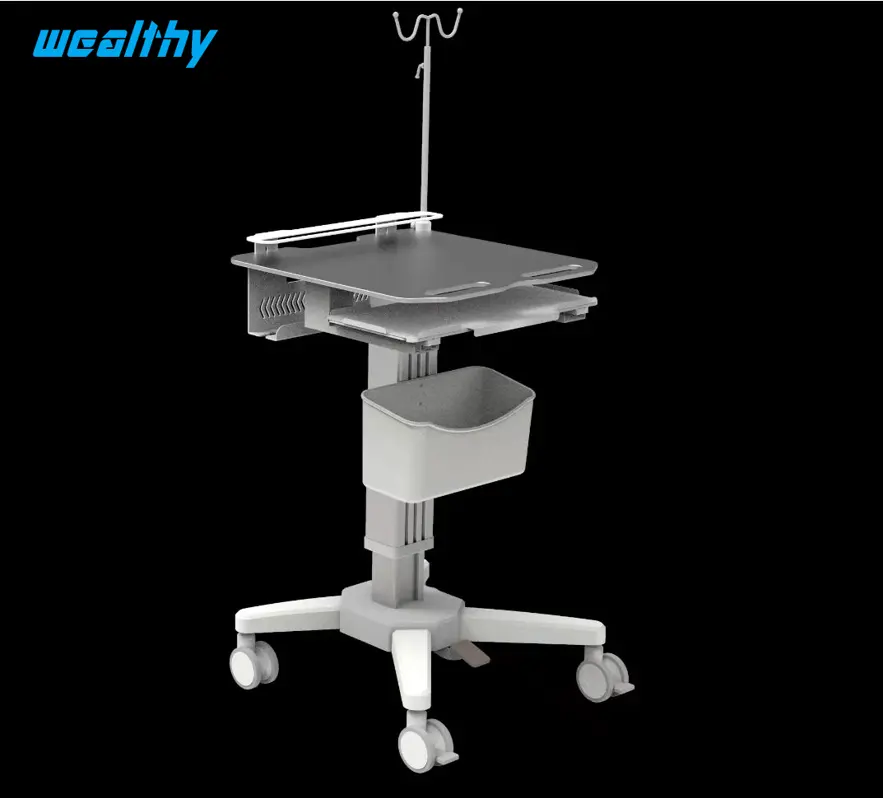 MA- Hospital funiture medical Laptop Cart Hospital trolley