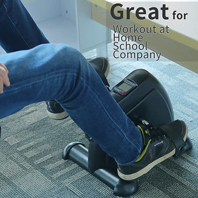 CE mini pedal exercise bike durable under desk bike with LCD display portable exercise bike sale